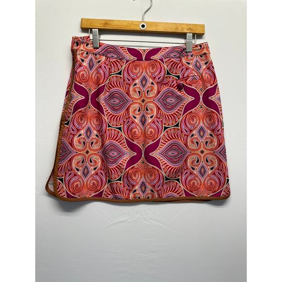 EP Pro Women's Vibrant Pink and Orange Skort - Picture 5 of 7
